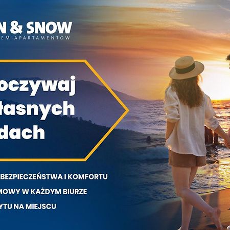Apartamenty Sun & Snow Zaciszna Niechorze Exteriör bild