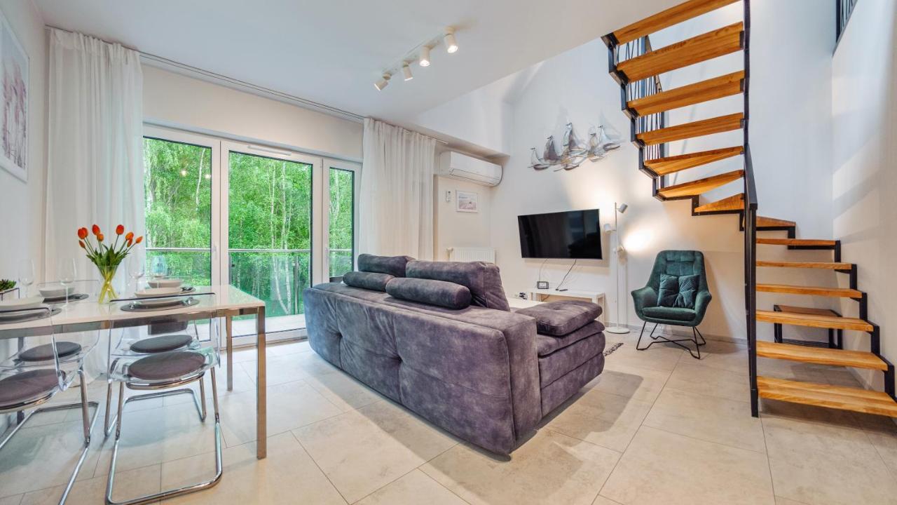 Apartamenty Sun & Snow Zaciszna Niechorze Exteriör bild