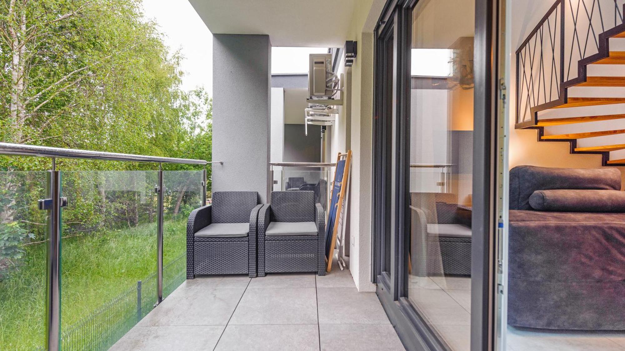 Apartamenty Sun & Snow Zaciszna Niechorze Exteriör bild